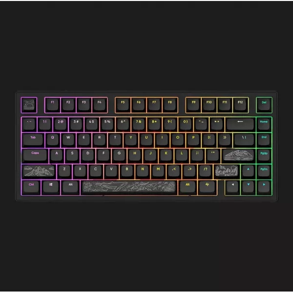 Клавіатура ігрова Dark Project ALU81 Terra Nostra ENG/UA (Black) (UA)