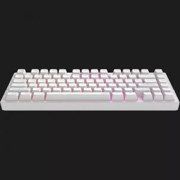 Клавіатура ігрова Dark Project ALU81 Terra Nostra ENG/UA (White) (UA)