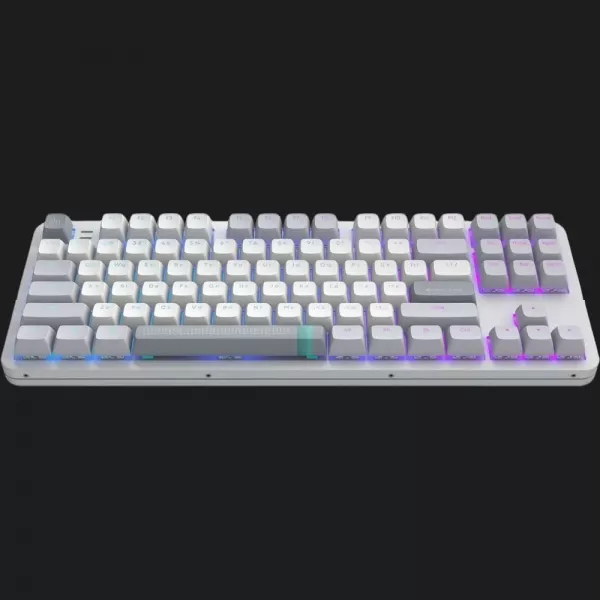Клавіатура ігрова Dark Project ALU87 Daylight ENG/UA (White/Gray) (UA)