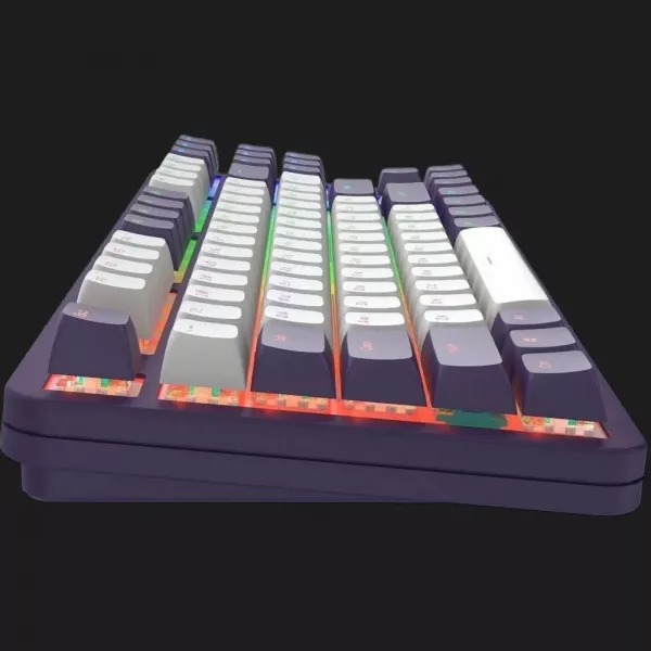 Клавіатура ігрова Dark Project ALU87 Violet ENG/UA (Violet/White) (UA)