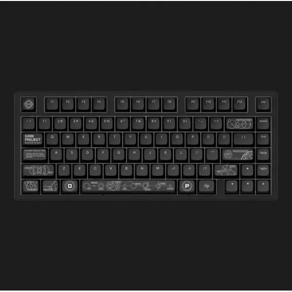 Клавіатура ігрова Dark Project ALU81 Terra Nova (Black) (UA)