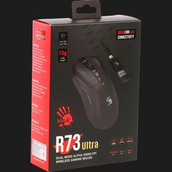 Ігрова миша Bloody R73 Ultra (Black) (UA)