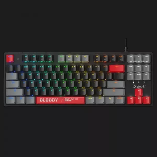 Клавіатура дротова Bloody S310N (Energy Red) (UA)