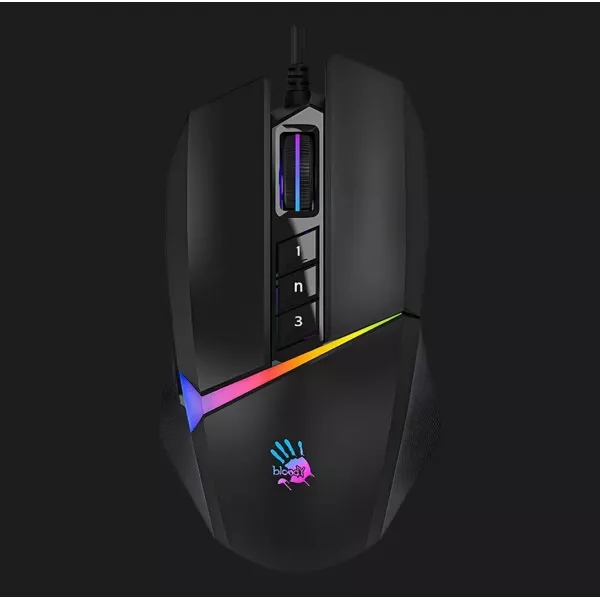 Ігрова миша Bloody W60 Max (Stone Black) (UA)
