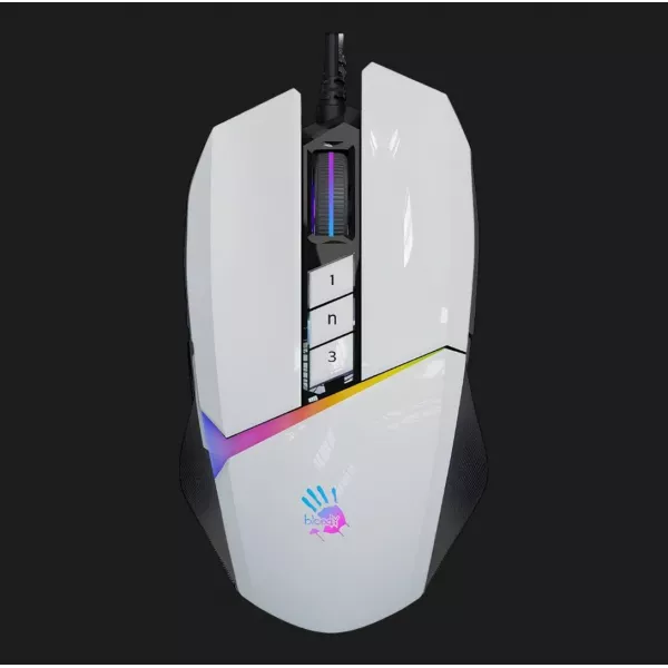 Ігрова миша Bloody W60 Max (Panda White) (UA)