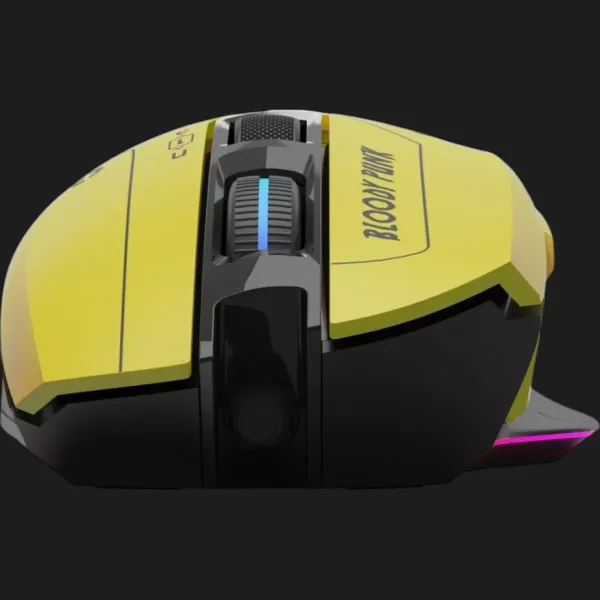 Ігрова миша Bloody W70 Max (Punk Yellow) (UA)