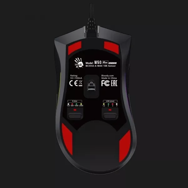 Ігрова миша Bloody W90 Max (Stone Black) (UA)