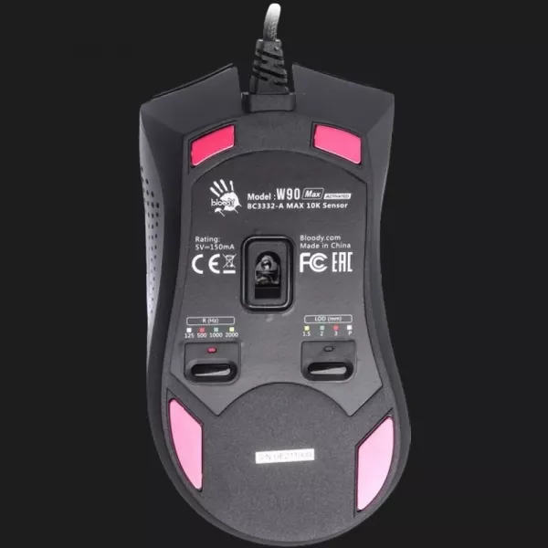 Ігрова миша Bloody W90 Max (Panda White) (UA)
