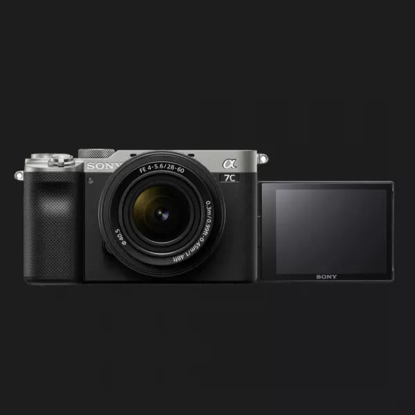 Цифровий фотоапарат Sony Alpha A7C kit 28-60 mm (Silver) (ILCE7CLS) (Standard)