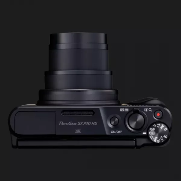 Компактний цифровий фотоапарат Canon PowerShot SX740 HS (Black) (2955C012) (Standard)