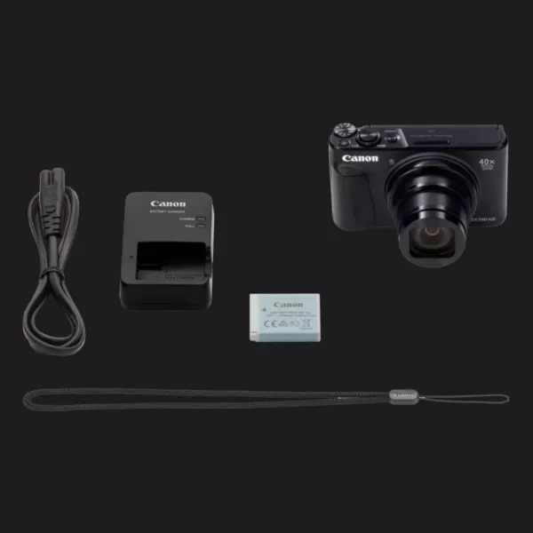 Компактний цифровий фотоапарат Canon PowerShot SX740 HS (Black) (2955C012) (Standard)
