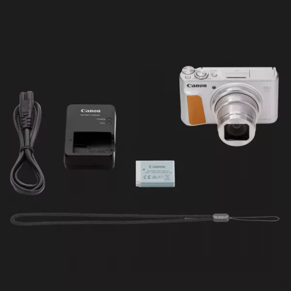 Компактний цифровий фотоапарат Canon PowerShot SX740 HS (Silver) (2956C012) (Standard)
