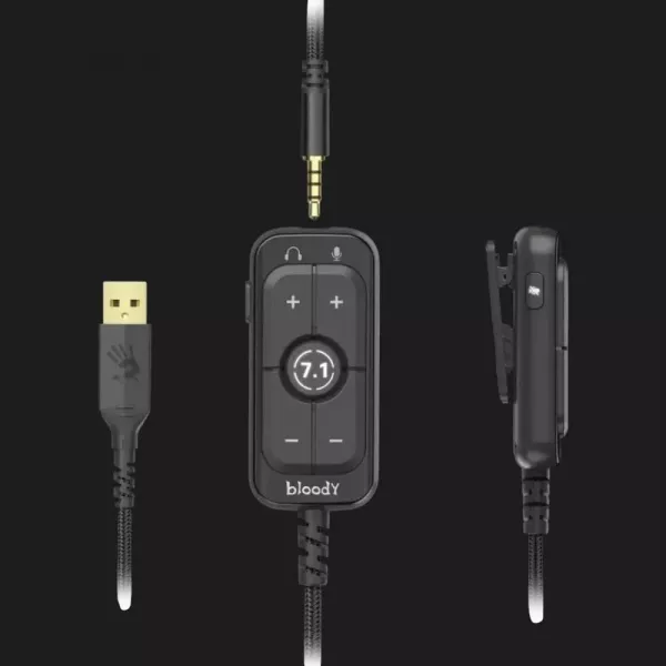 Ігрова гарнітура Bloody M590i (Sports Lime) (UA)