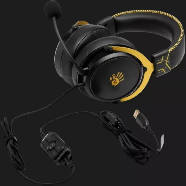 Ігрова гарнітура Bloody M590i (Sports Lime) (UA)