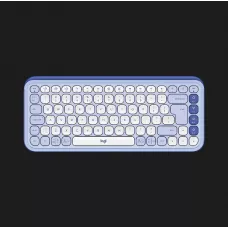 Клавіатура бездротова Logitech Pop Icon Keys (Lilac) (UA)