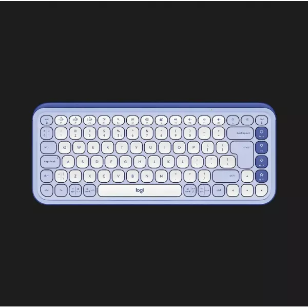 Клавіатура бездротова Logitech Pop Icon Keys (Lilac) (UA)