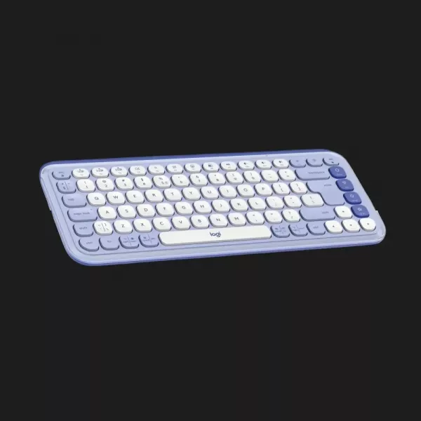 Клавіатура бездротова Logitech Pop Icon Keys (Lilac) (UA)
