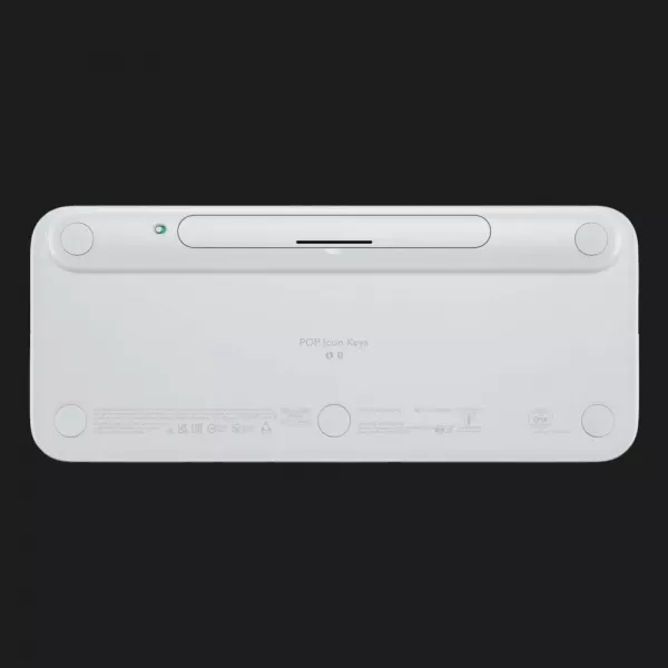 Клавіатура бездротова Logitech Pop Icon Keys (Off White) (UA)