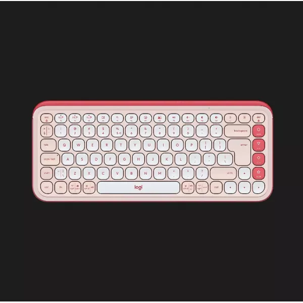 Клавіатура бездротова Logitech Pop Icon Keys (Rose) (UA)