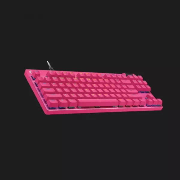 Ігрова клавiатура Logitech G PRO X TKL Rapid (Magenta) (UA)