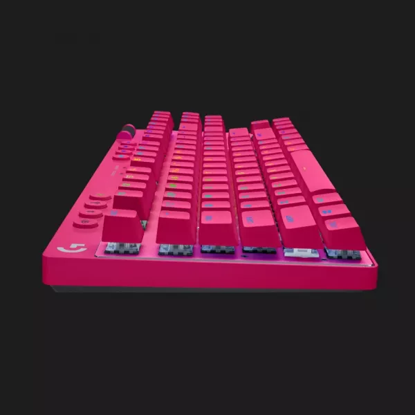 Ігрова клавiатура Logitech G PRO X TKL Rapid (Magenta) (UA)