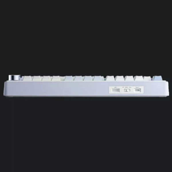 Клавіатура ігрова AULA F75 Wireless (White/Blue)