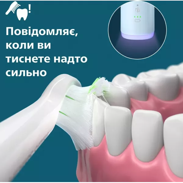 Зубна електрощітка Philips Sonicare Series 6100 (Blue) (HX7406/01)