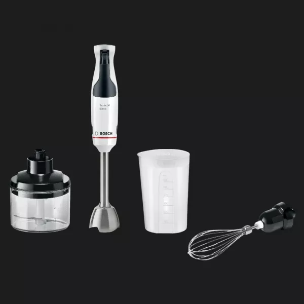 Блендер занурювальний Bosch MSM4W221 (White/Black)