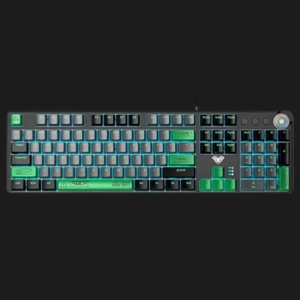 Клавіатура ігрова Aula F2088 PRO (Black/Gray) (UA)