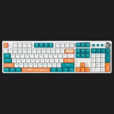Клавіатура ігрова Aula F2088 PRO (White/Blue) (UA)