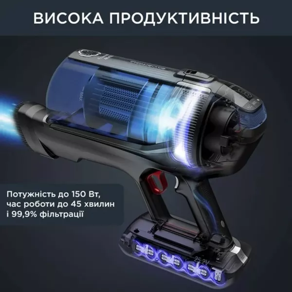 Акумуляторний пилосос Rowenta X-Force Flex 12.60 Auto Aqua