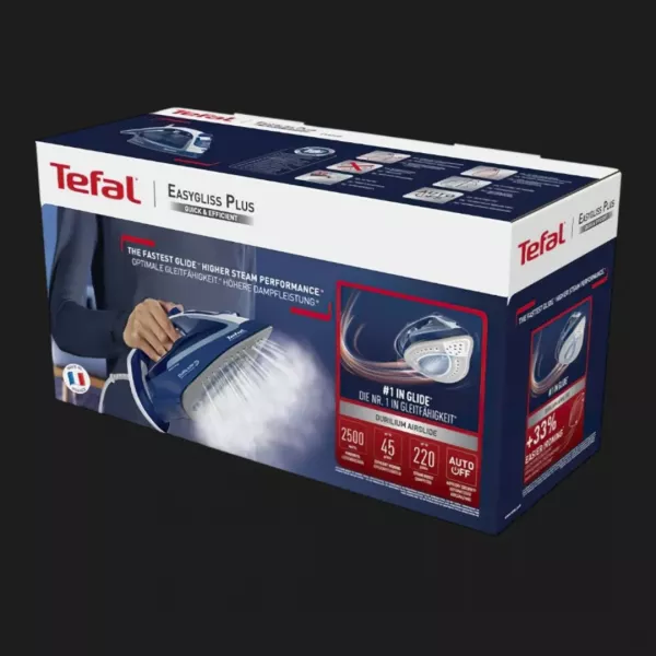 Праска Tefal FV5735E0 (White/Blue)