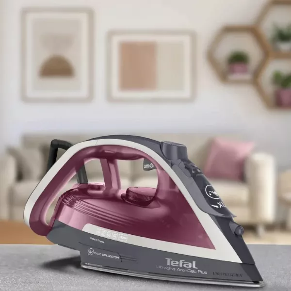 Праска Tefal FV6840E0 (Burgundy/Gray)