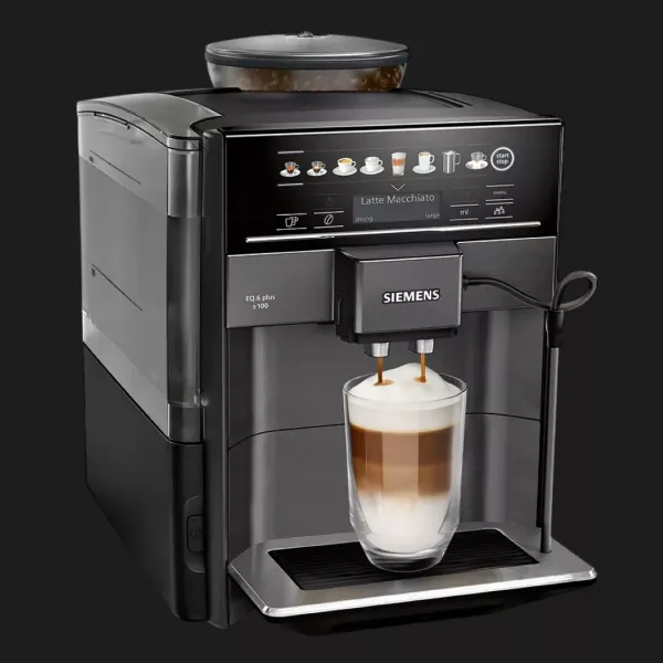 Кавомашина Siemens EQ6 Plus S100 (Sapphire Black Metallic) (TE651319RW)