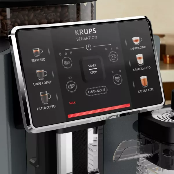 Кавомашина Krups Sensation Milk (Black) (EA912B10)