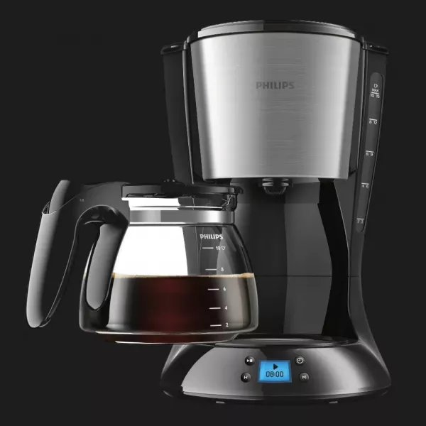 Кавоварка крапельна Philips Daily Collection (Black/Stainless Steel) (HD7459/20)