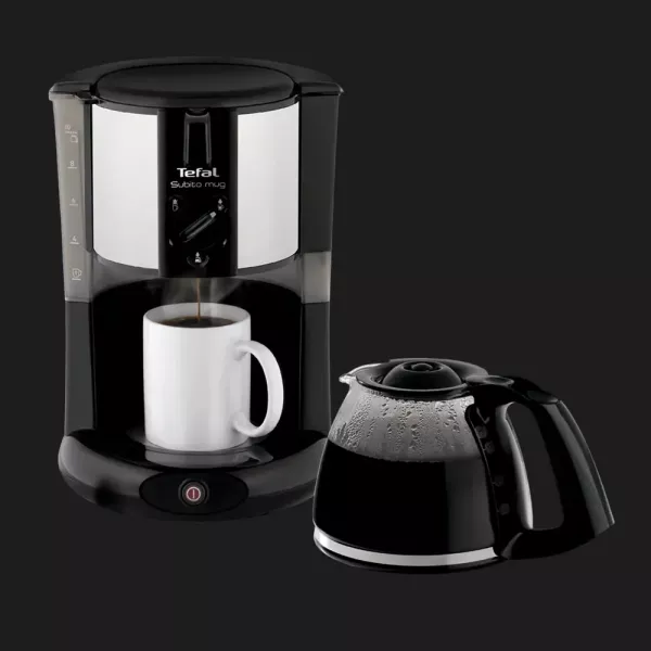 Кавоварка крапельна Tefal Subito Mug (Black) (CM290838)
