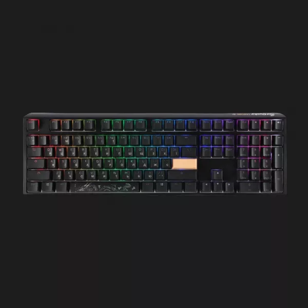 Клавіатура ігрова Ducky One 3 Cherry MX Red RGB (Black) (UA)