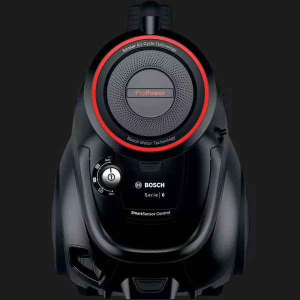 Пилосос безмішковий Bosch Serie 6 BGS41POW2 (Black)
