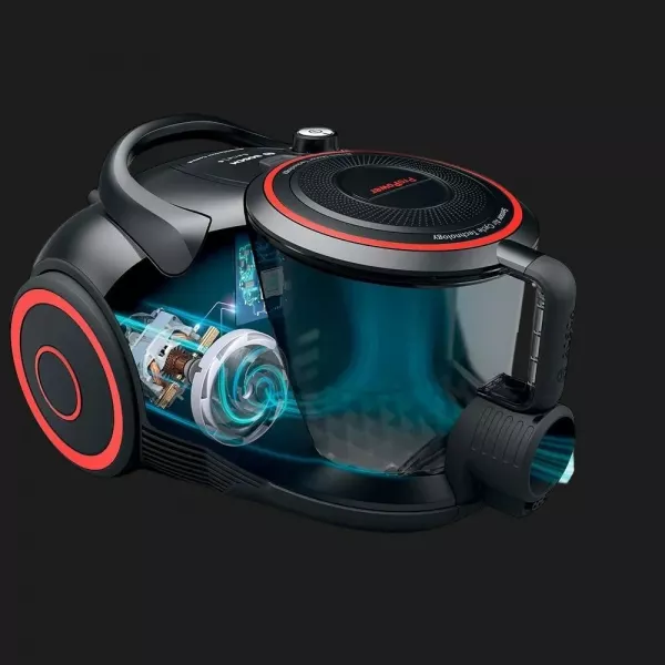 Пилосос безмішковий Bosch Serie 6 BGS41POW2 (Black)