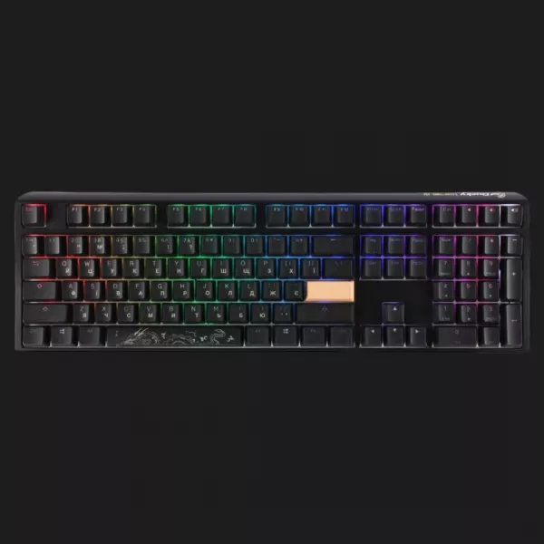 Клавіатура ігрова Ducky One 3 Cherry MX Speed silver RGB (Black) (UA)