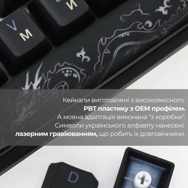 Клавіатура ігрова Ducky One 3 Cherry MX Speed silver RGB (Black) (UA)