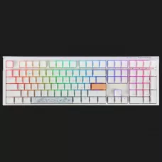Клавіатура ігрова Ducky One 3 Cherry MX Speed silver RGB (White) (UA)