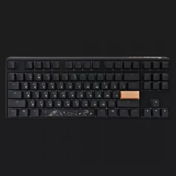 Клавіатура ігрова Ducky One 3 TKL Cherry MX Blue RGB (Black) (UA)