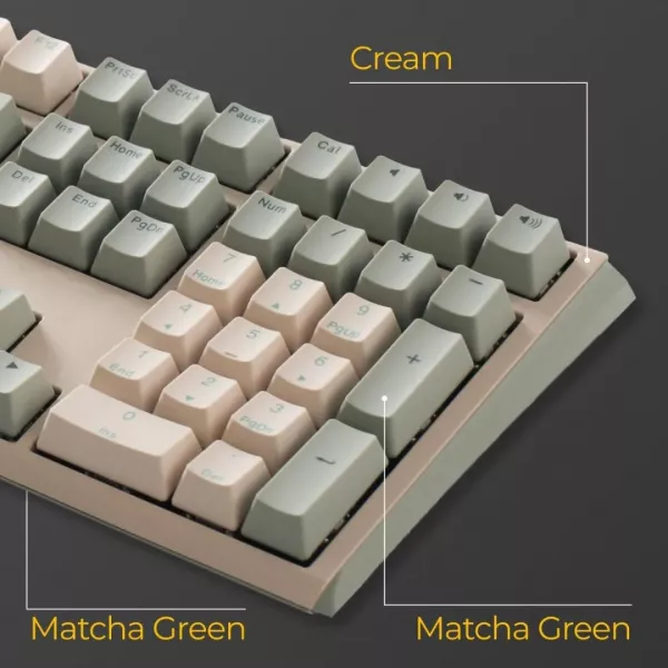 Клавіатура ігрова Ducky One 3 Cherry MX Brown (Matcha Cream) (UA)