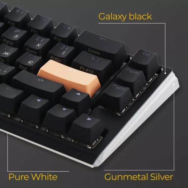 Клавіатура ігрова Ducky One 3 Mini Cherry MX Red RGB (Black) (UA)