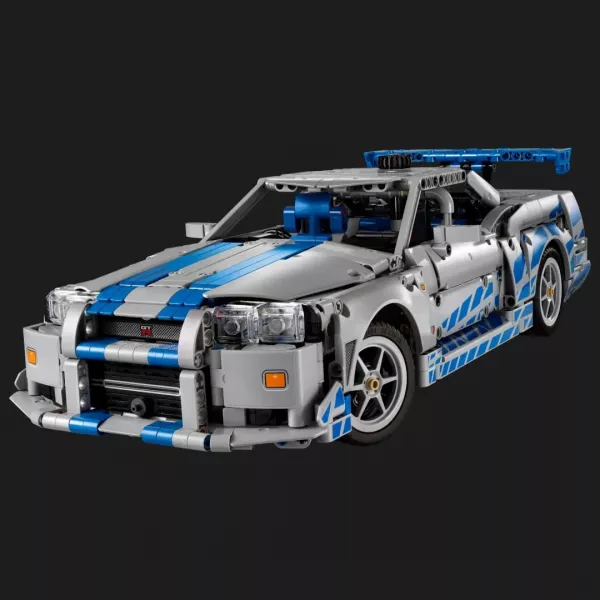 Конструктор LEGO Technic Подвійний форсаж Автомобіль Nissan Skyline GT-R (R34) (42210)