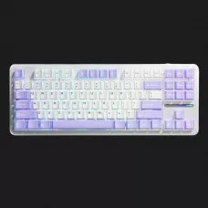 Клавіатура ігрова AULA F87 Wired Gaming Mechanical Keyboard (White) (UA)