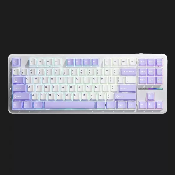 Клавіатура ігрова AULA F87 Wired Gaming Mechanical Keyboard (White) (UA)