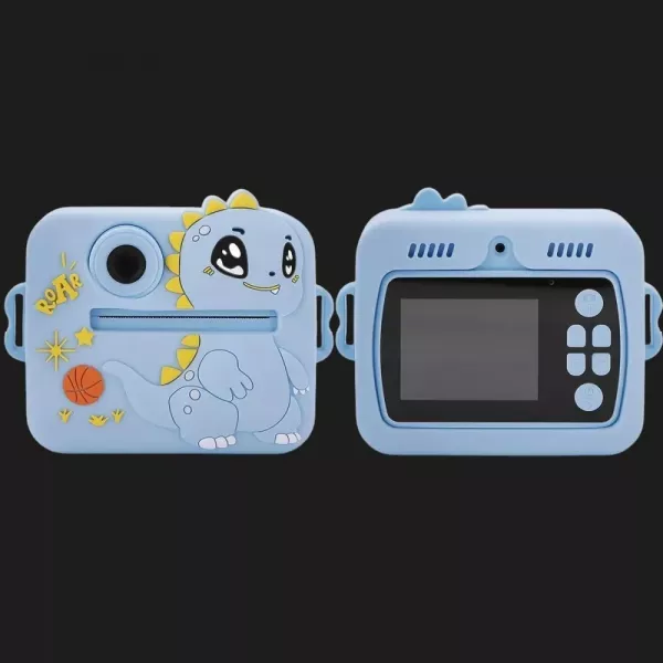 Дитяча фотокамера моментального друку DinoSnap (Blue)